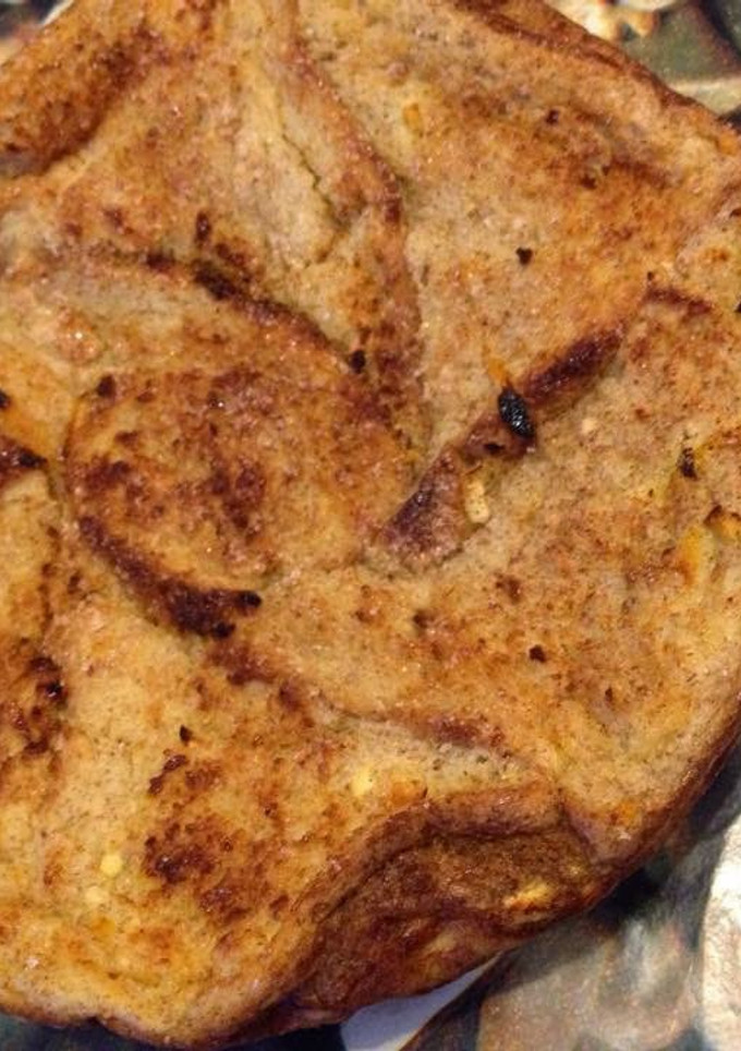 Una foto de Bizcocho de torrijas ligero