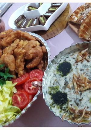 عکسی از دستور آش ماست سلماس