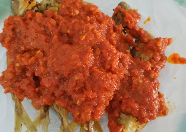 Resep Balado ikan selar yang Enak