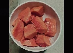 Una foto de Rica lechosa