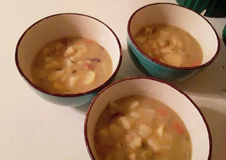 Simple Way to Make Speedy Homemade potato soup