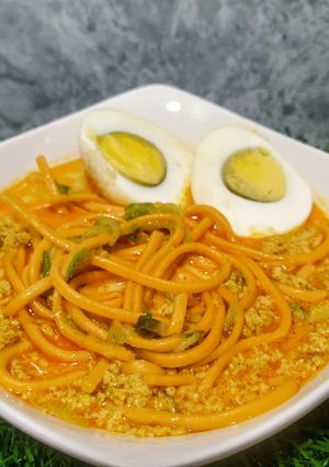 Foto resep Mie Gomak Kuah Khas Batak