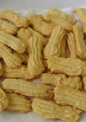 Foto resep Kukis keju putih telur