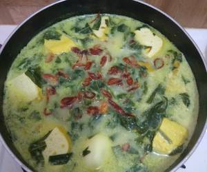 Resep Unik Sayur daun singkong + tahu + telur puyuh #bringbackmemories Paling Enak