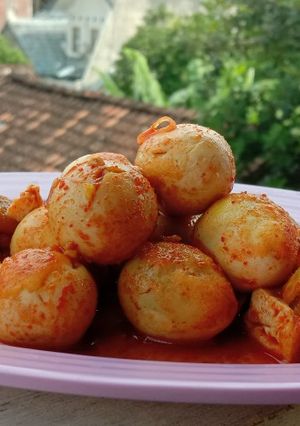 Foto resep Telur Puyuh Balado "Desaku"