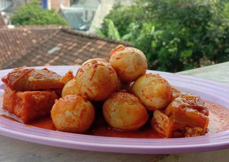 Telur Puyuh Balado "Desaku"