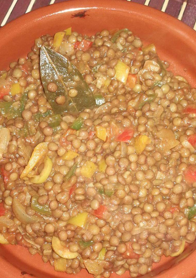 Una foto de Lentejas a la mejicana!!