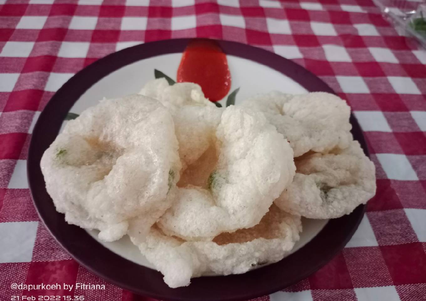 Cireng Aci di goreng