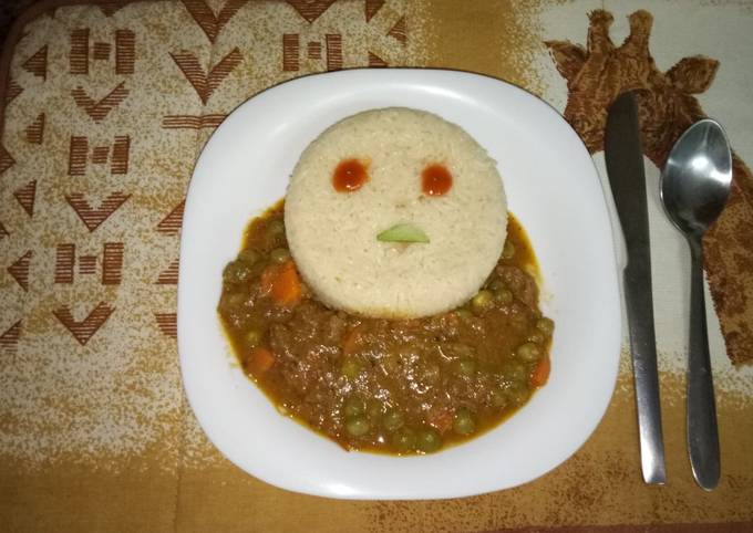 How to Prepare Super Quick Homemade Braised rice and beef stew