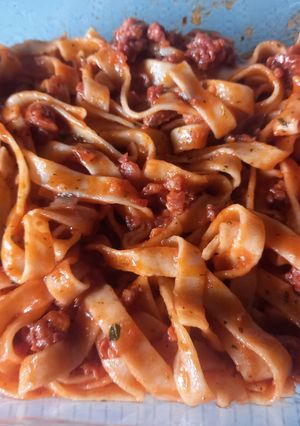 Foto principal de 323. Tagliatelle con chorizo
