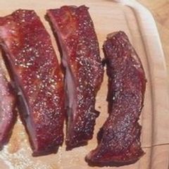 Smoked Baby Back Ribs A picture of Smoked Baby Back Ribs.