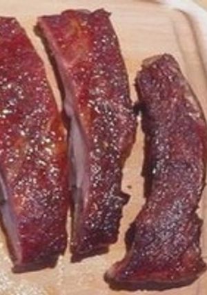 A picture of Smoked Baby Back Ribs.