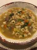 Minestrone con carne