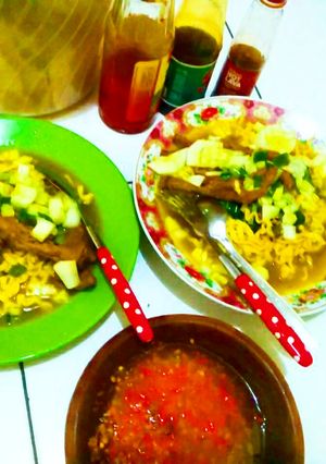 Foto resep Mie Ayam Ceker Pedas