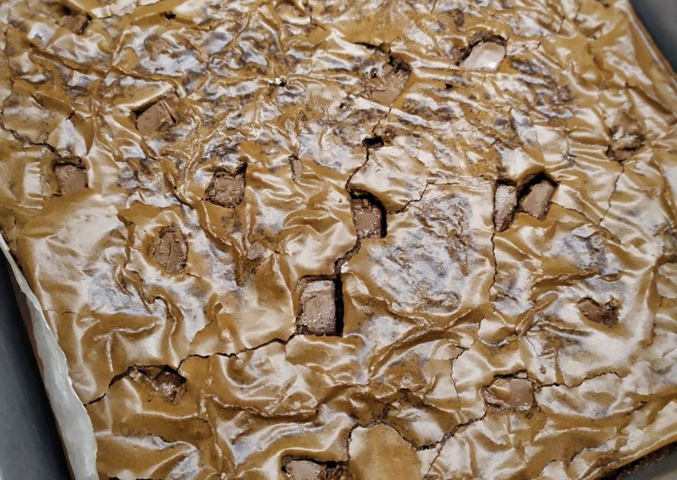 Fudge shiny brownies enak dan gampang