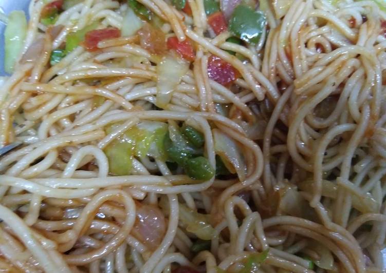 Recipe of Perfect Vegetable noodles