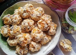 Gambar Biskut Cornflakes Coklat Chips