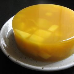 A picture of Mango Agar Jelly.