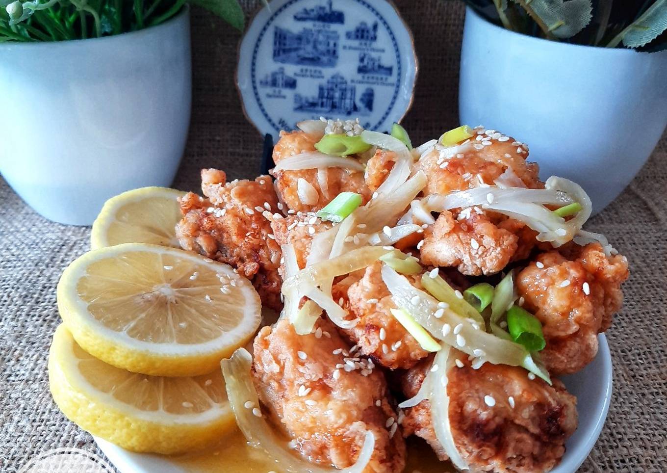 Honey Lemon Chicken aka Ayam Saus Lemon Madu