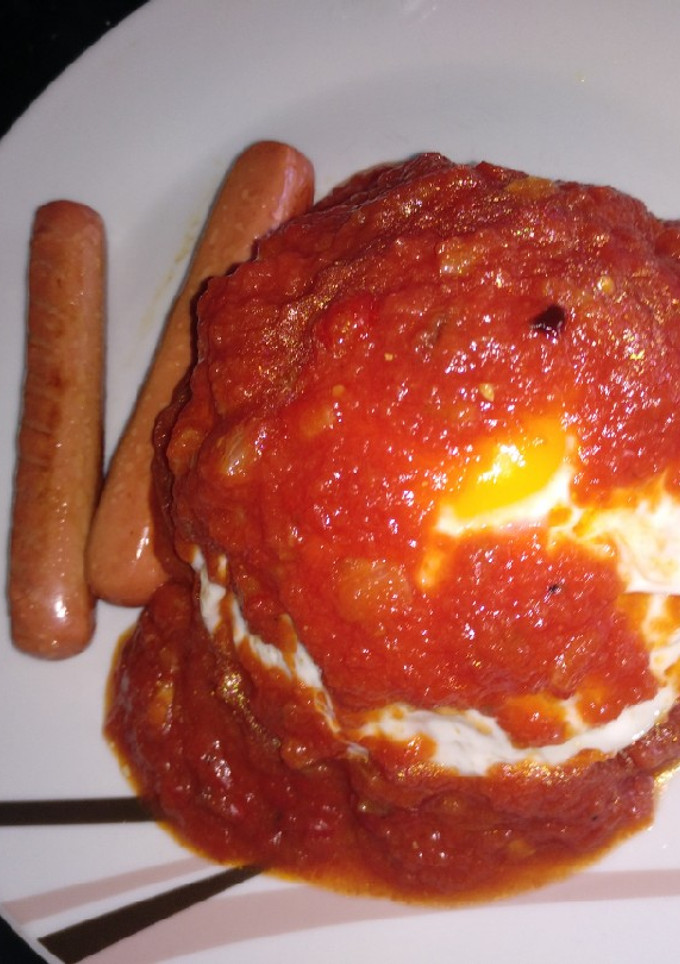 Una foto de Arroz a la cubana