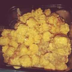 A picture of Cheesy fiesta mac n cheese.