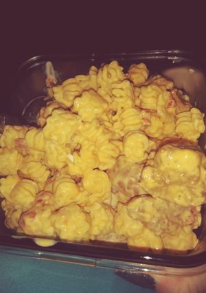 A picture of Cheesy fiesta mac n cheese.