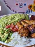 Piernas de pollo enchipotladas a mi estilo