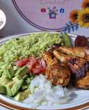Piernas de pollo enchipotladas a mi estilo