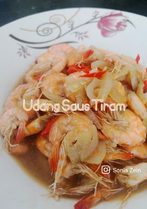 Foto resep Udang Saus Tiram
