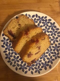 Vanille-Zitronen-Kuchen mit Erdbeerguss Rezepthauptbild