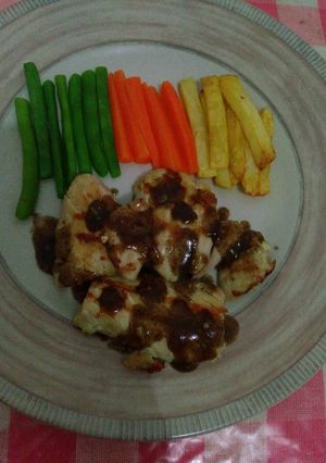 Foto resep Ikan Gindara Saos Lada Hitam