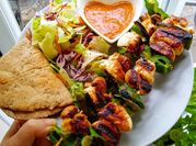 A picture of cabbage kabab