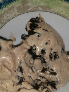 Una foto de Helado de oreo casero