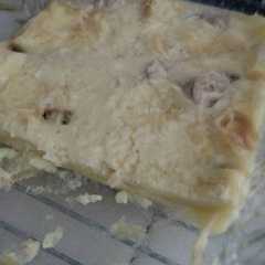 A picture of Puding pisang roti.