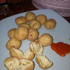 รูปของ Tahu bulat isi bakso keju sosis