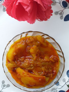 आलू प्याज़ की सब्जी (Aloo Pyaz ki sabzi recipe in hindi) रेसिपी मुख्य फोटो