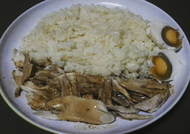 Langkah mengolah Hainan Chicken Rice Lezat