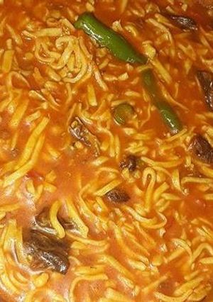 صورة لوصفة رشده بكبوكي(رشدة مقطعه)على الحطب