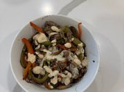A picture of button mushroom yogurt