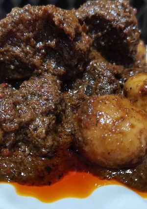Foto resep Rendang Sapi Sengkel Kentang Mini