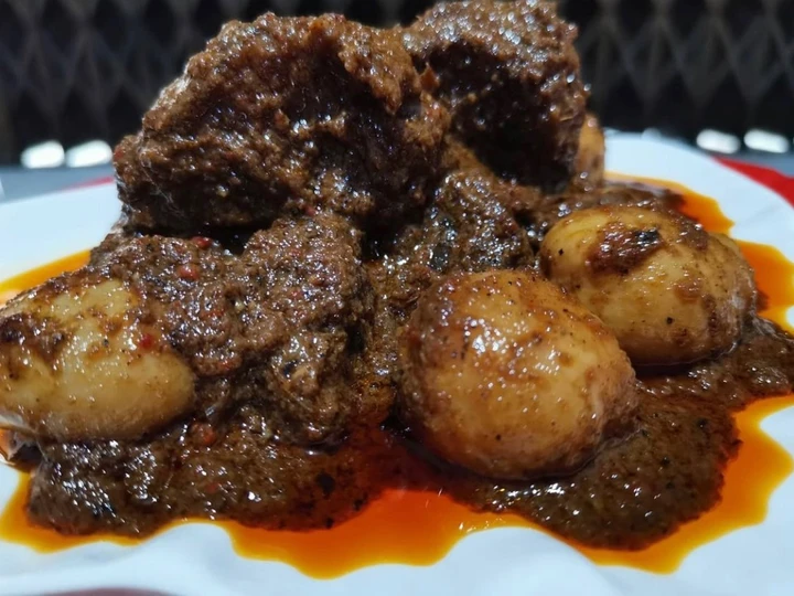 Langkah Mudah untuk Membikin Resep Rendang Sapi Sengkel Kentang Mini yang Lezat Sekali Anti Ribet, Menggugah Selera