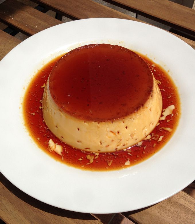 Una foto de Flan de huevo casero en 5 minutos (olla exprés)