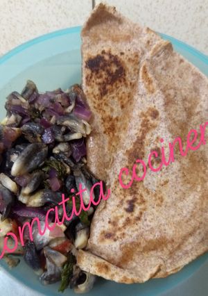 Una foto de Huitlacoche a la mexicana
