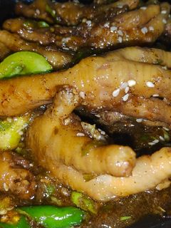 Foto resep Ceker Ayam lada hitam pedas asam manis