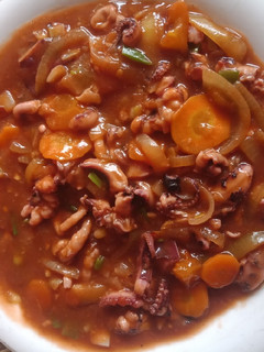Foto resep Cumi asam manis pedas
