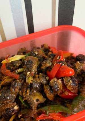 Foto resep Oseng pedas kerang/ tudai