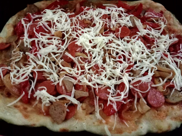 Resep Pizza teflon ala rumahan, Bikin Ngiler