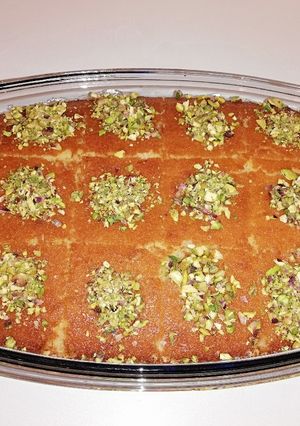 صورة لوصفة البسبوسة