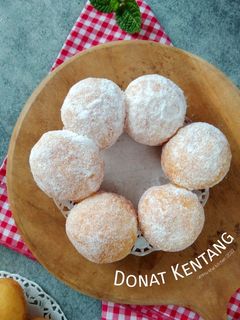 Foto resep Donat Kentang (Irit Telur, Empuuuk)