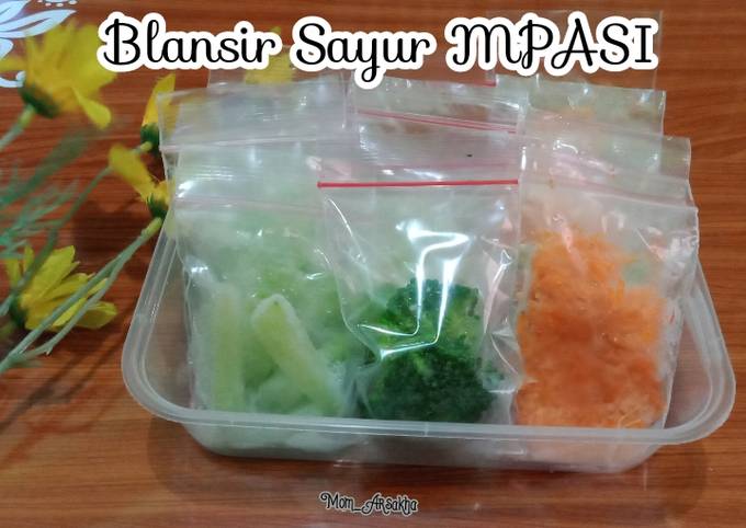 Cara bikin Blansir Sayur MPASI Cara bikin Blansir Sayur MPASI